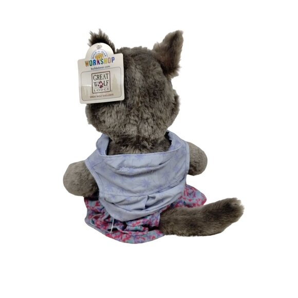 Build a Bear Workshop Violet Great Wolf Lodge Exclusive Stuffed Plush Toy BABW - Picture 7 of 12